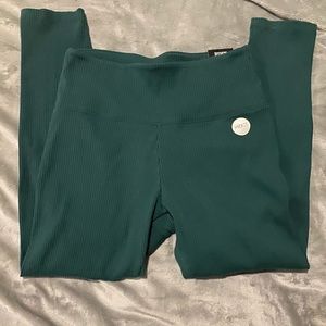 Emerald hunter green Victoria secret Pink leggings